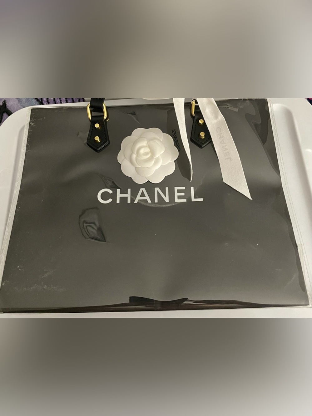 Hand-Crafted Tote Bag from Chanel Shopping 🛍️ Bag